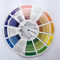 Mix Round Tattoo Accessories Palette Pigment Color Wheel Karta papierowa