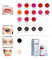 19 kolorów Micro Pigment Ink Liquid do warg / brwi / Eyeliner / Tattoo